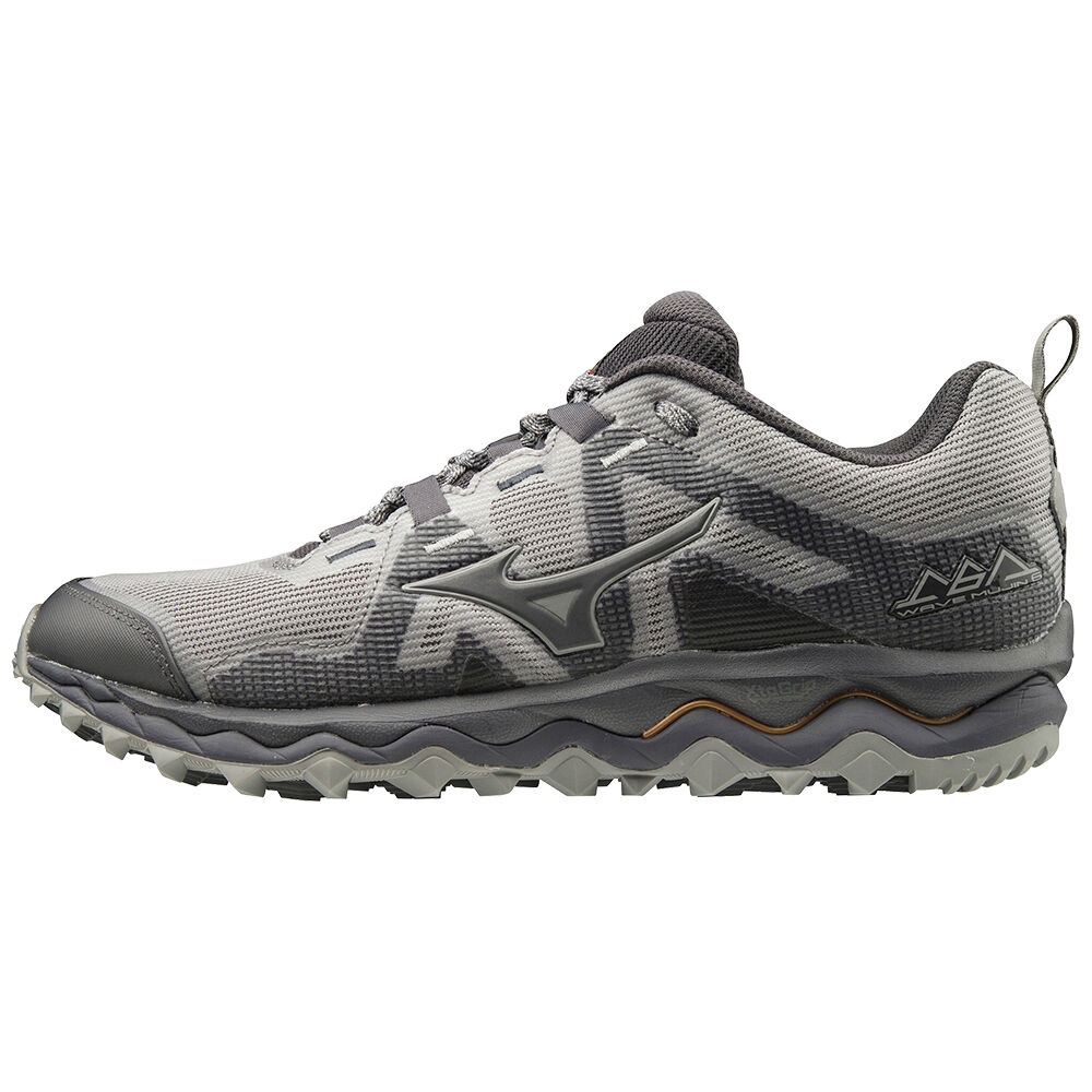 Mens Mizuno WAVE MUJIN 6 Trail Running Shoes Grey Philippines (UAYBFS649)